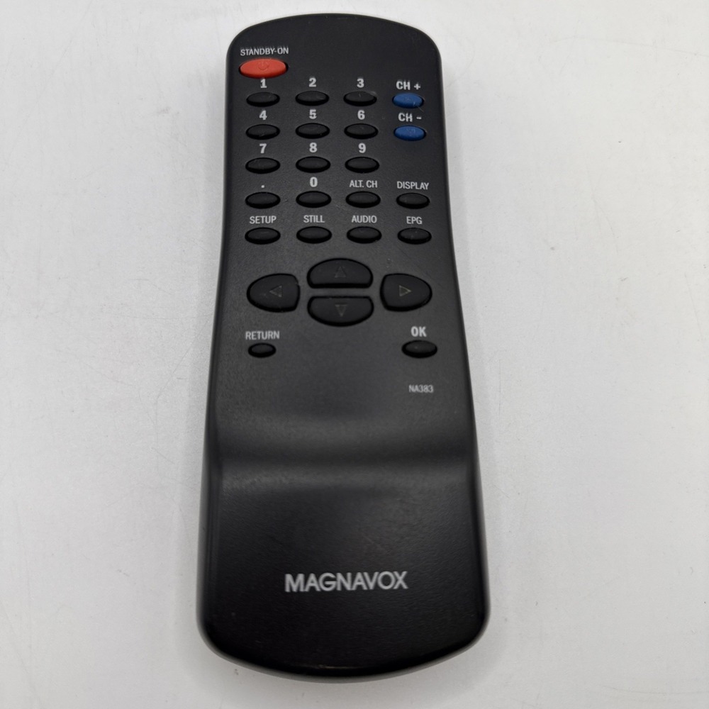 Original Magnavox NA383 Digital Tuner Converter Box Remote Control Untested